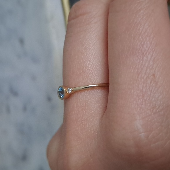 14K gold Meira T ring - Picture 11 of 15